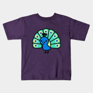 Peacock Kids T-Shirt